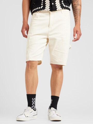 Loosefit Jean Denim Project en blanc : devant