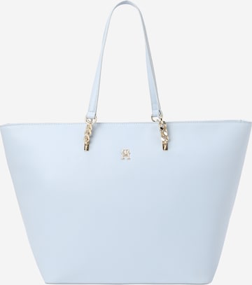 TOMMY HILFIGER Shopper in Blauw: voorkant