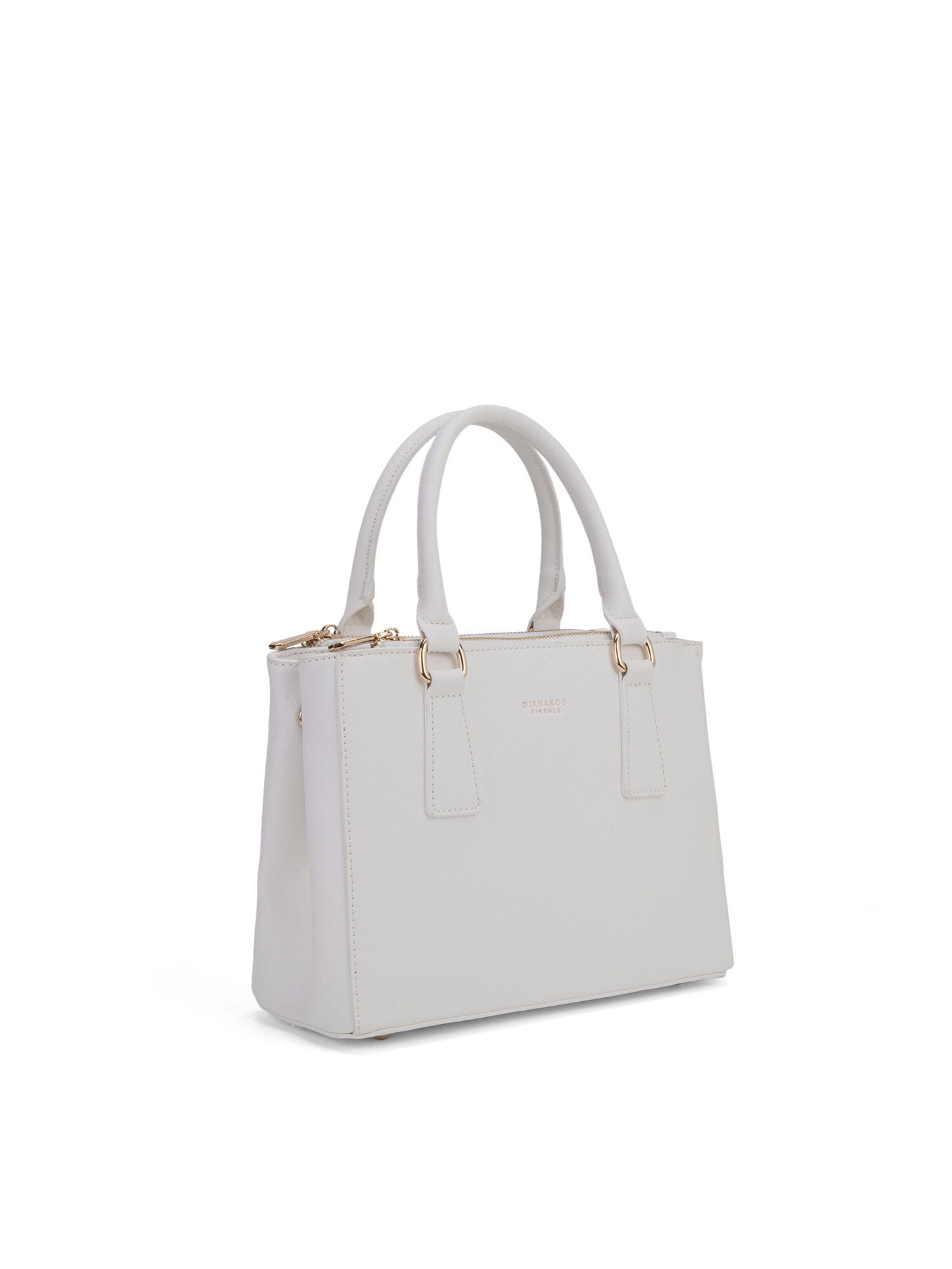 Diana&Co. Handtas in Wit: voorkant