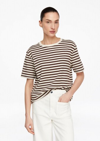 COMMA T-Shirt in Braun: Vorderseite