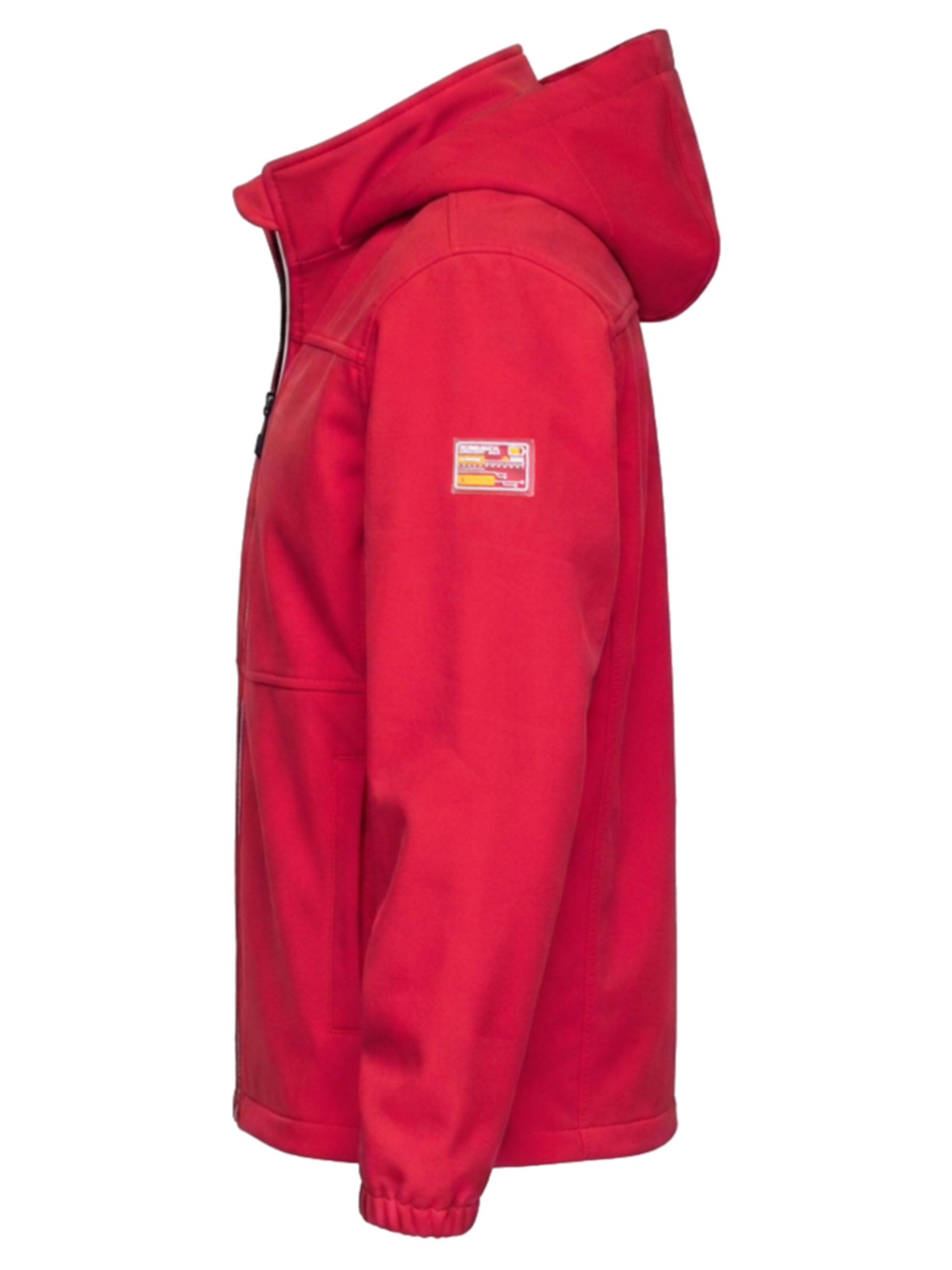 Ombre Between-Season Jacket in Red