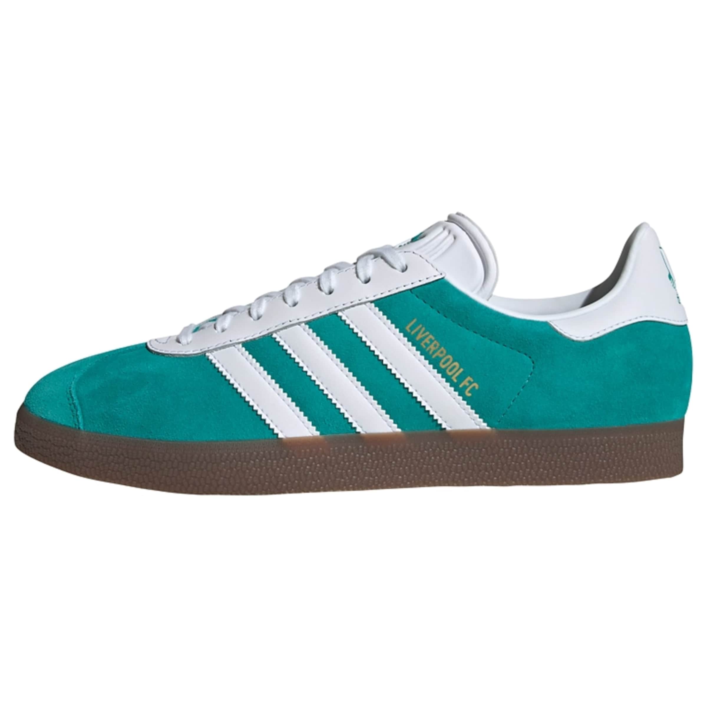 ADIDAS PERFORMANCE - Zapatillas de fútbol 'Gazelle Manchester United' en verde: frente