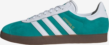 ADIDAS PERFORMANCE Soccer shoe 'Gazelle Manchester United' in Green: front