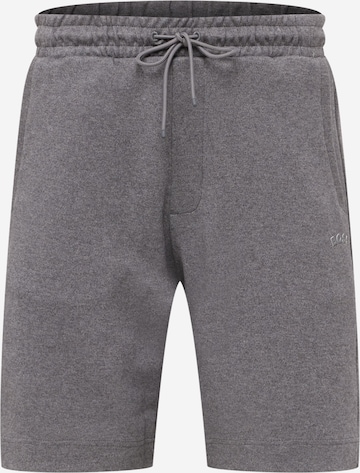 BOSS Green Regular Pants 'Headlo' in Grey: front