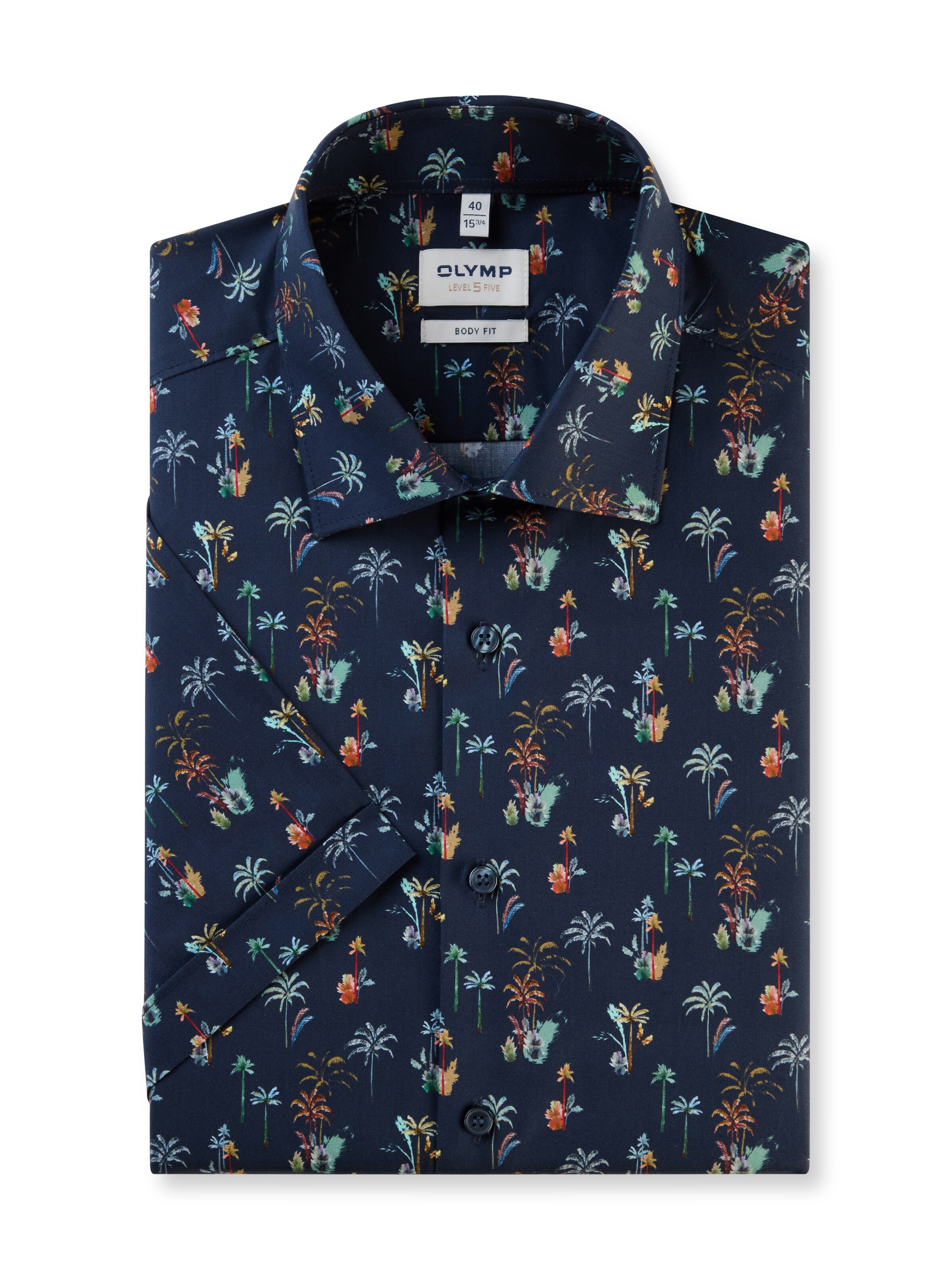 OLYMP Regular Fit Hemd in Blau