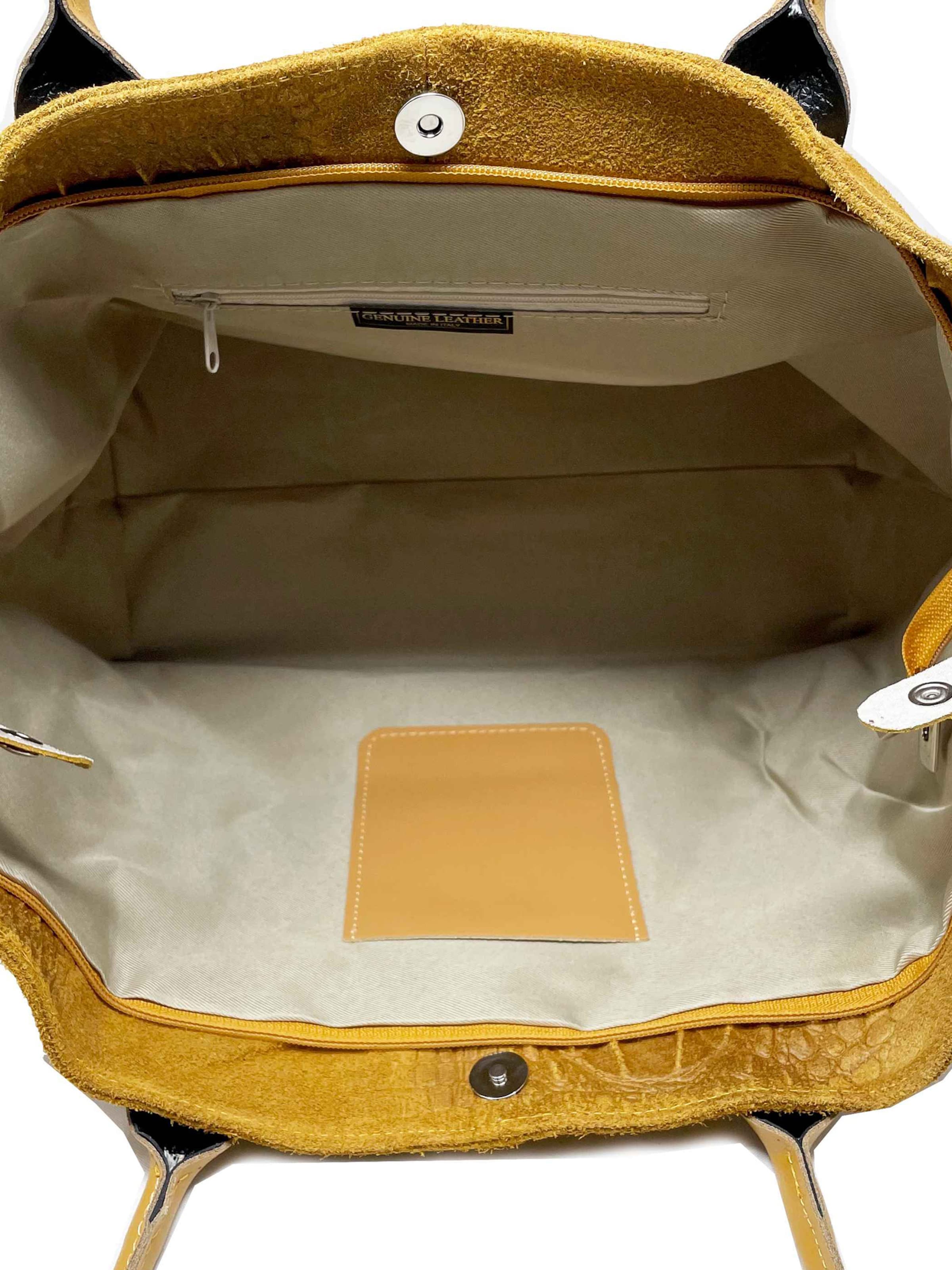 CHICCA BORSE Shopper in Yellow