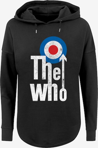 Sweat-shirt 'The Who' F4NT4STIC en noir : devant
