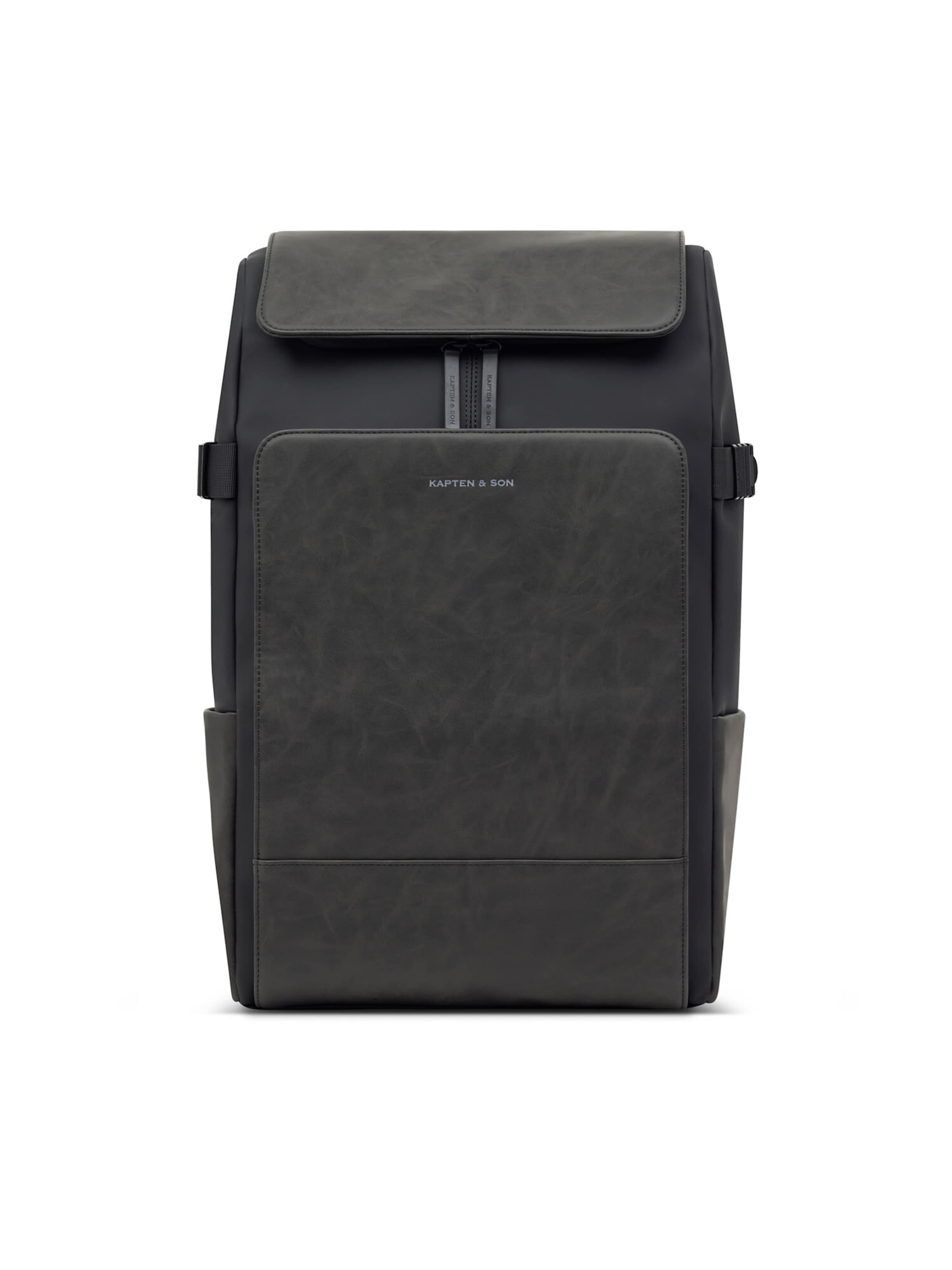 Kapten & Son Rucksack 'Bali Pro'‌ in Schwarz: Vorderseite