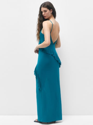 Robe de soirée Pull&Bear en bleu