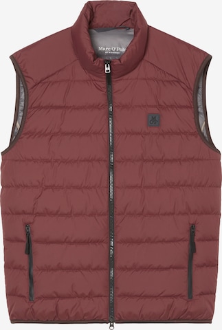 Gilet Marc O'Polo en rouge : devant