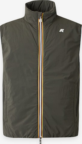 Gilet 'VALEN' K-Way en vert : devant
