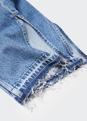 MANGO Slimfit Jeans 'Susan' in Blauw