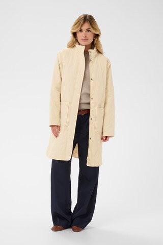 SAINT TROPEZ Overgangsfrakke 'Ollie' i beige