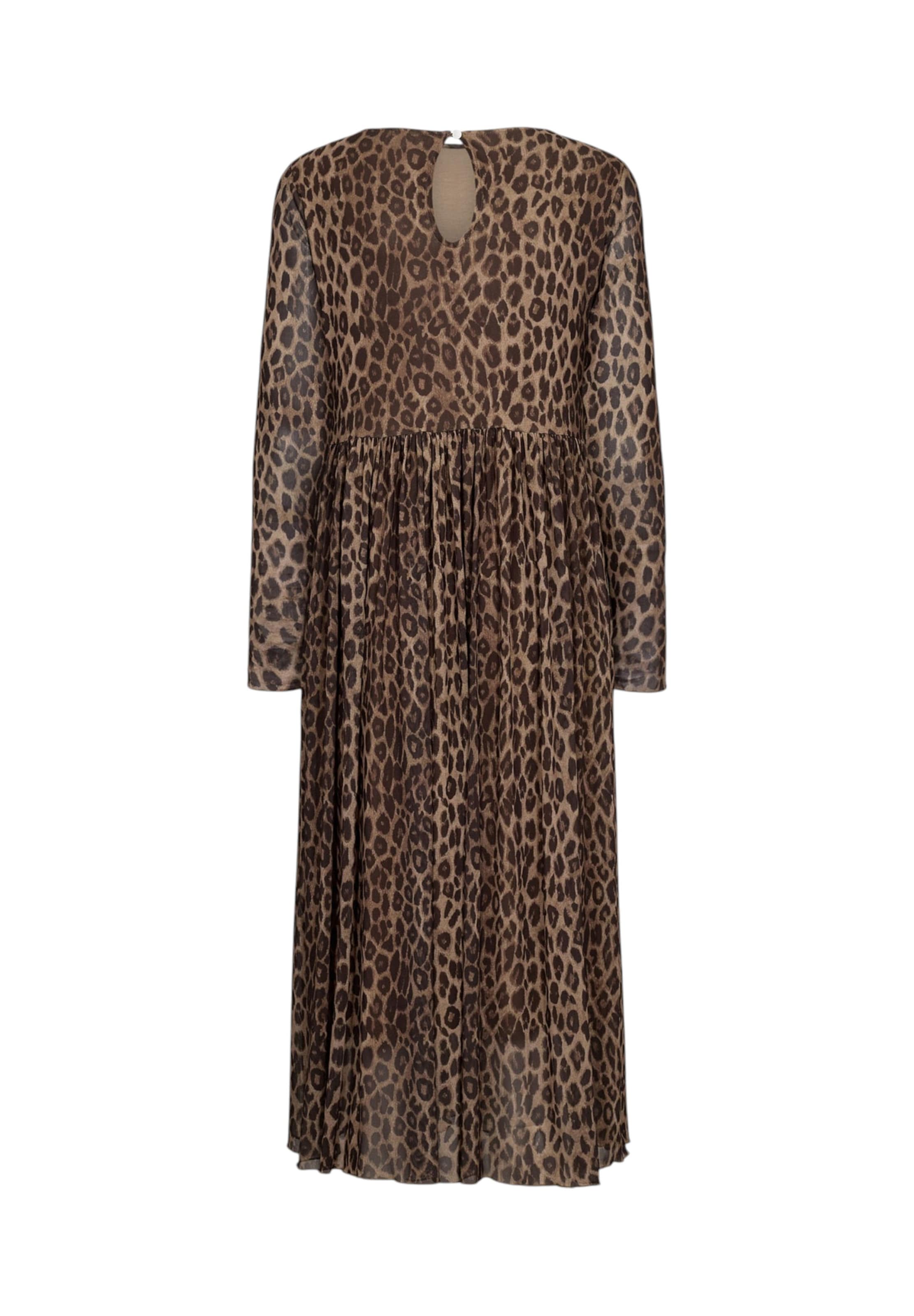 NÜMPH Dress 'FREJA' in Brown