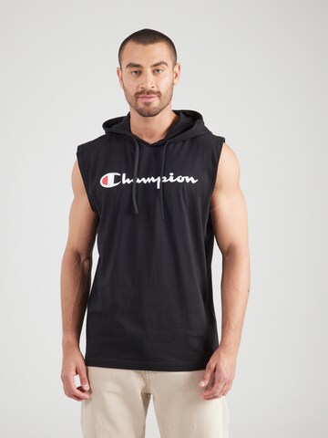 Champion Authentic Athletic Apparel Koszulka w kolorze czarny: przód