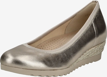 Escarpins GABOR en or : devant