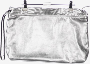 HUGO Handtasche gross Leder One Size in Silber: predná strana