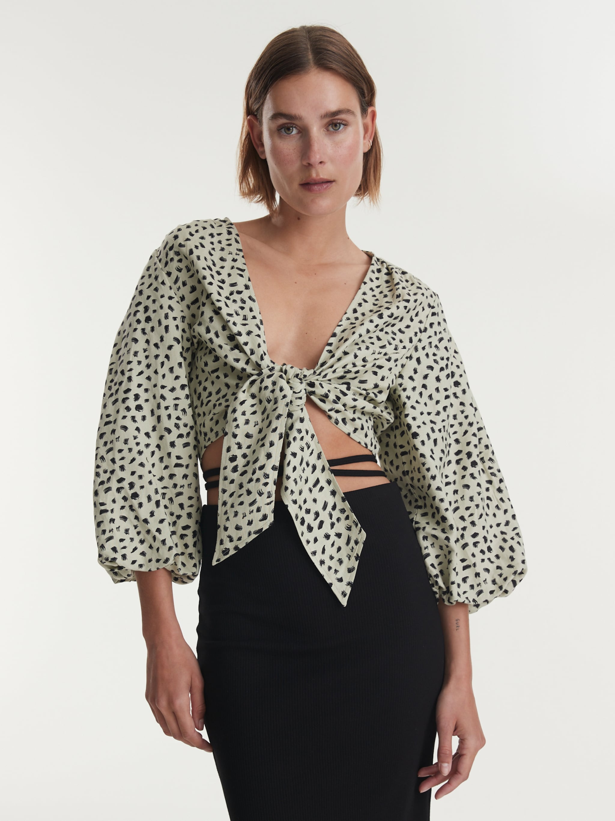 EDITED Produkter Bluse 'Tia' lysegrøn