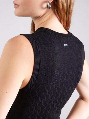 ARMANI EXCHANGE Knit dress in Black