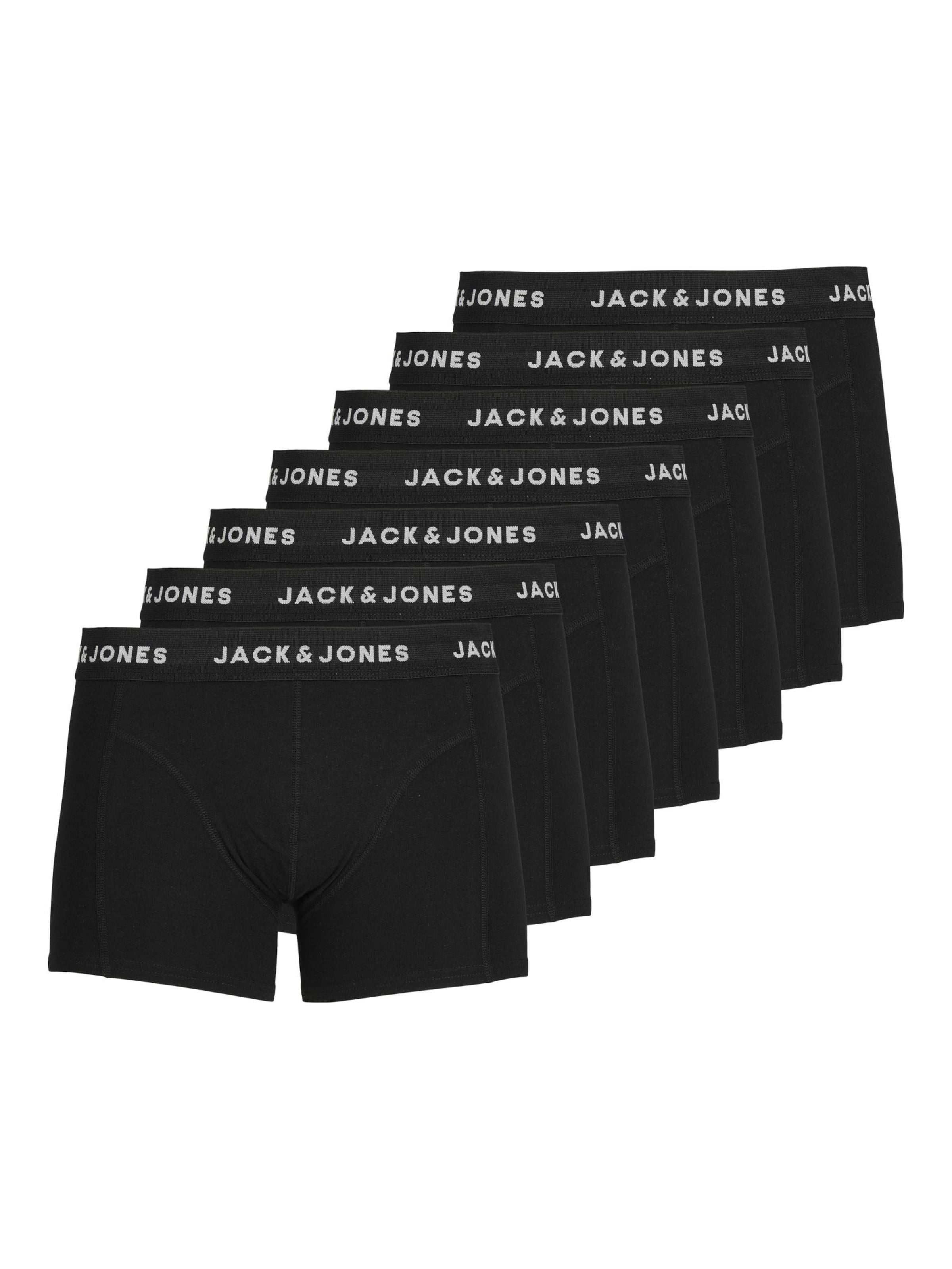 JACK & JONES - Calzoncillo boxer 'Chuey' en negro