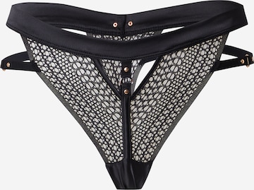 HunkemöllerTanga gaćice 'Missy' - crna boja: prednji dio