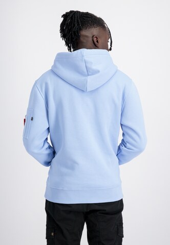 ALPHA INDUSTRIES Sweatshirt in Blue