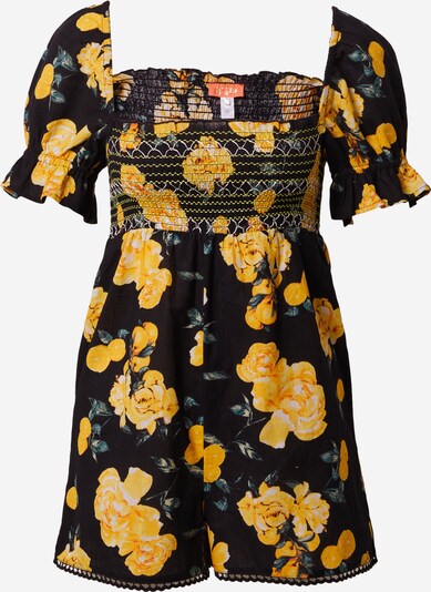 River Island Combinaison en jaune / noir / blanc, Vue avec produit