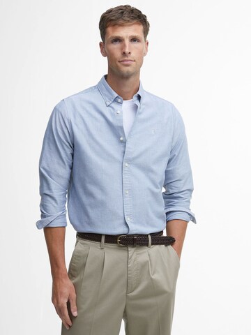 Regular fit Camicia 'Oxtown' di Barbour in blu: frontale