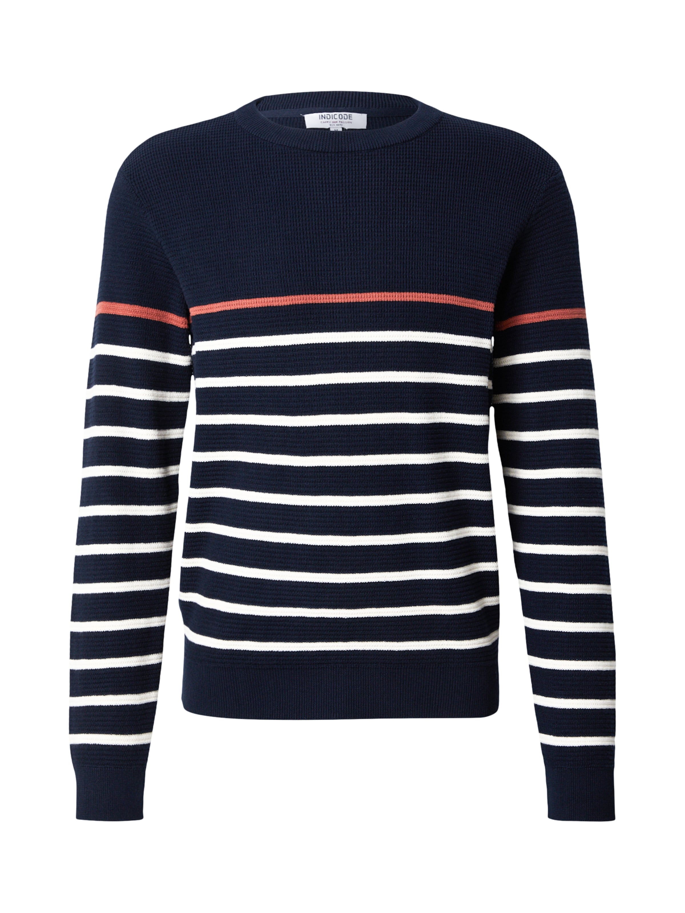 INDICODE JEANS Neulepaita 'Mars' värissä sininen: etupuoli