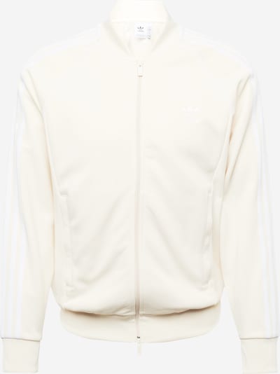 ADIDAS ORIGINALS Veste de survêtement 'Adicolor Classics Sst' en blanc cassé / blanc cassé, Vue avec produit