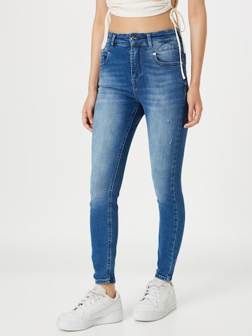 ONLY Skinny Jeans 'MILA' in Blauw: voorkant