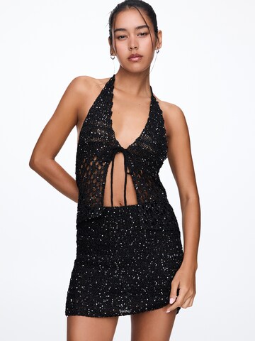 Pull&Bear Top in Schwarz: Vorderseite