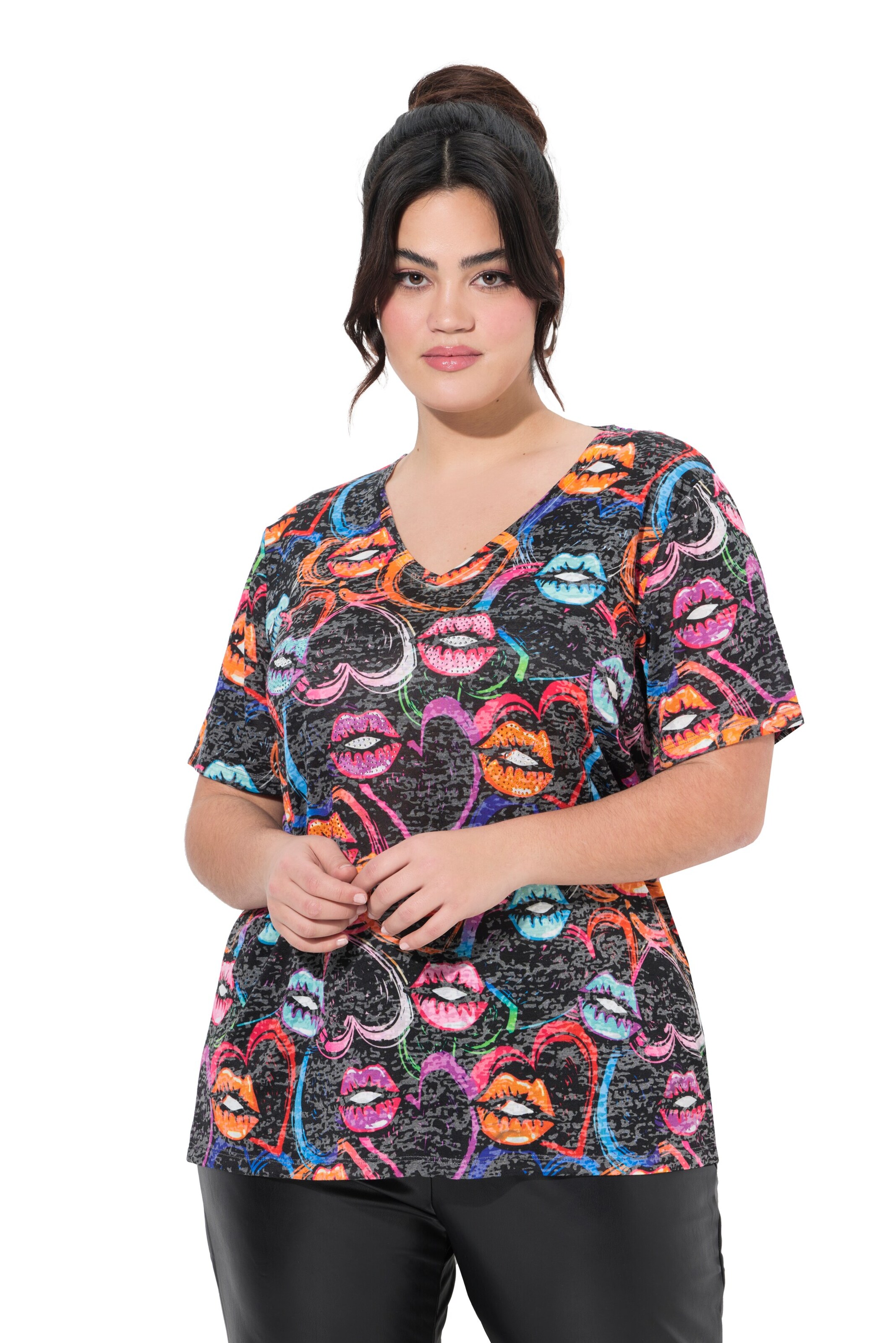 Angel of Style Shirt in Zwart: voorkant