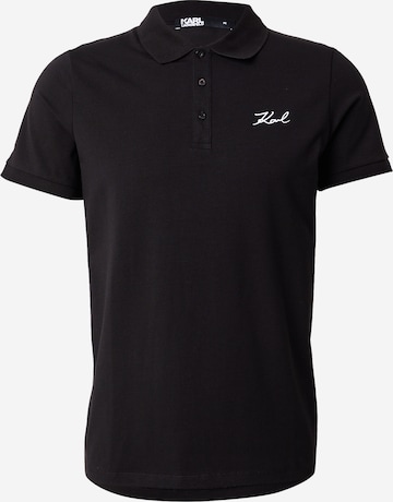 Karl Lagerfeld Тениска в черно: отпред