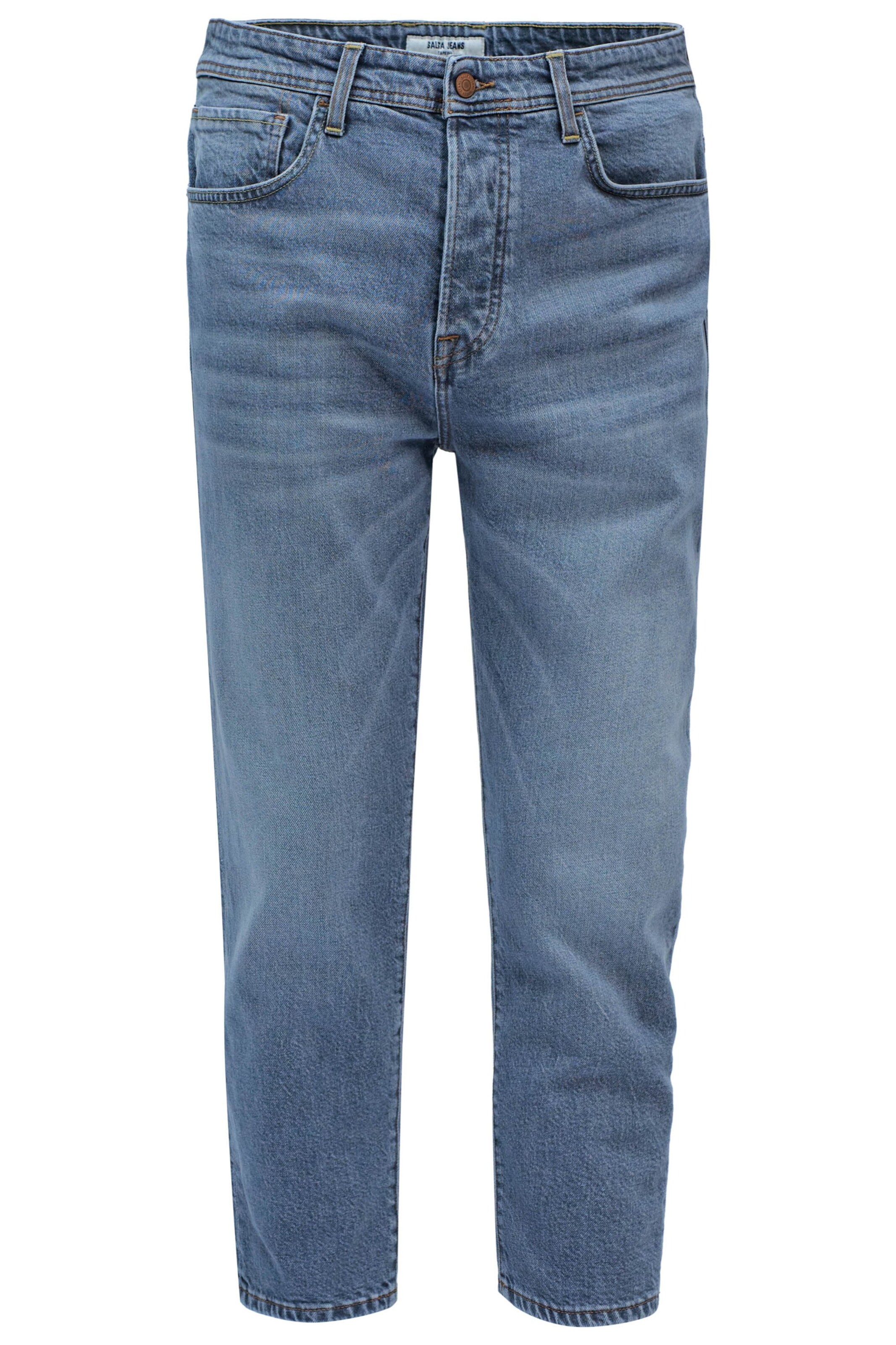 Salsa Jeans Slimfit Jeans in Blauw: voorkant