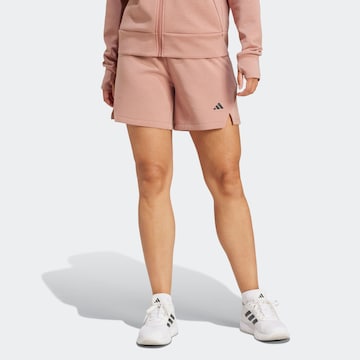 ADIDAS PERFORMANCE Обычный Спортивные штаны 'D4T' в Красный: спереди