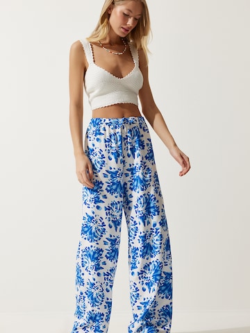 Wide Leg Pantalon Happiness İstanbul en beige