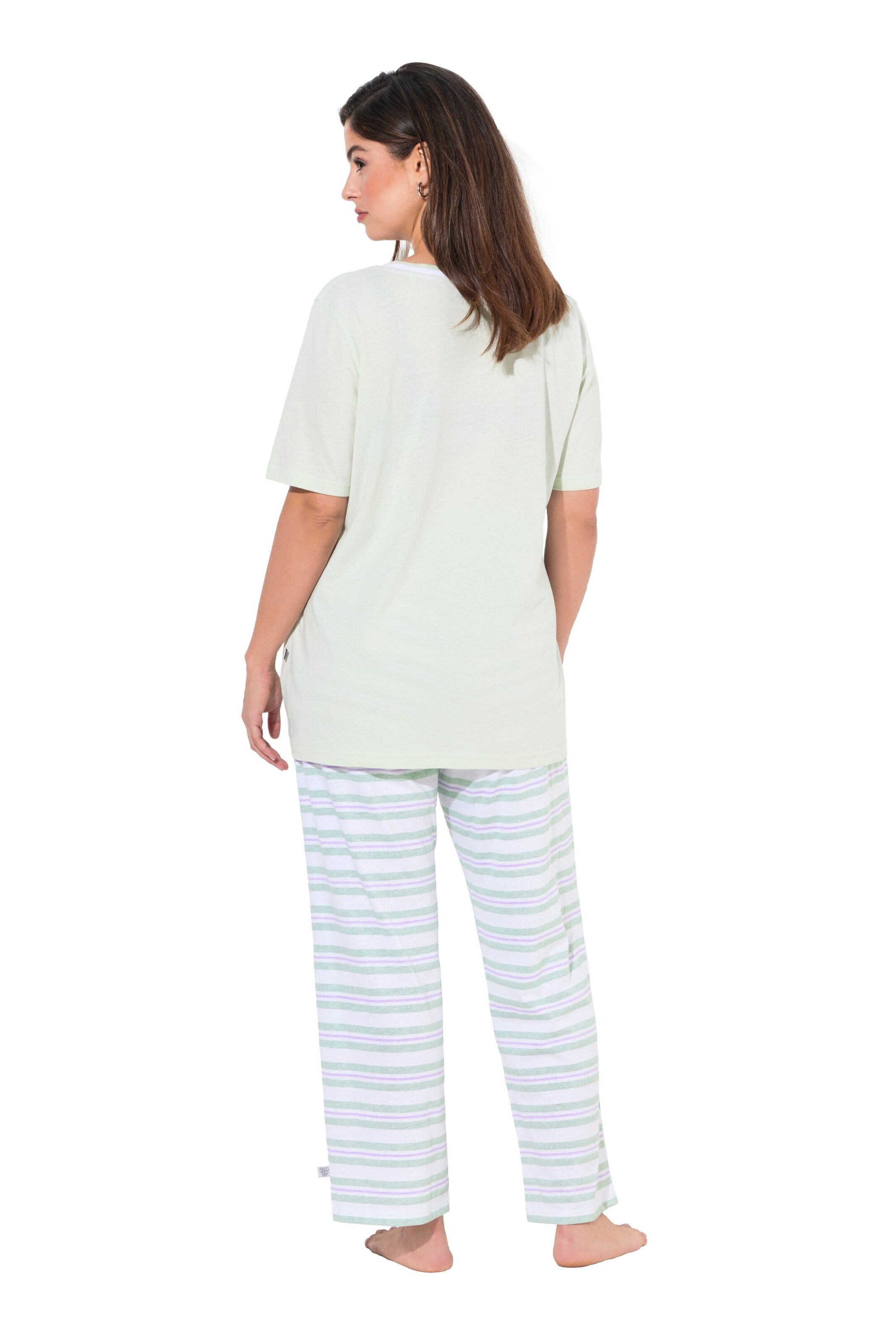 Ulla Popken Pyjama in Mischfarben