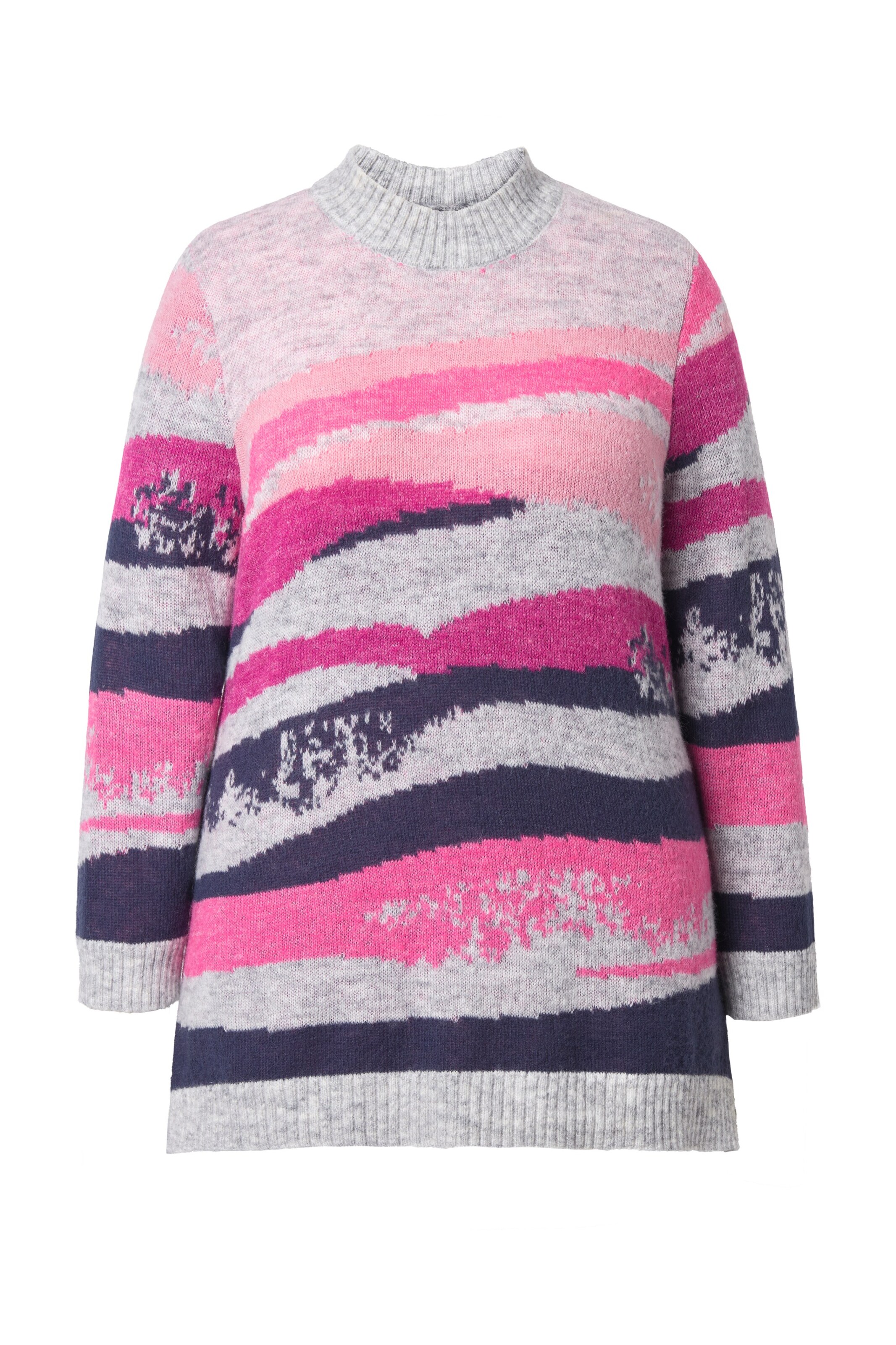 Ulla Popken Pullover in Mischfarben: Vorderseite