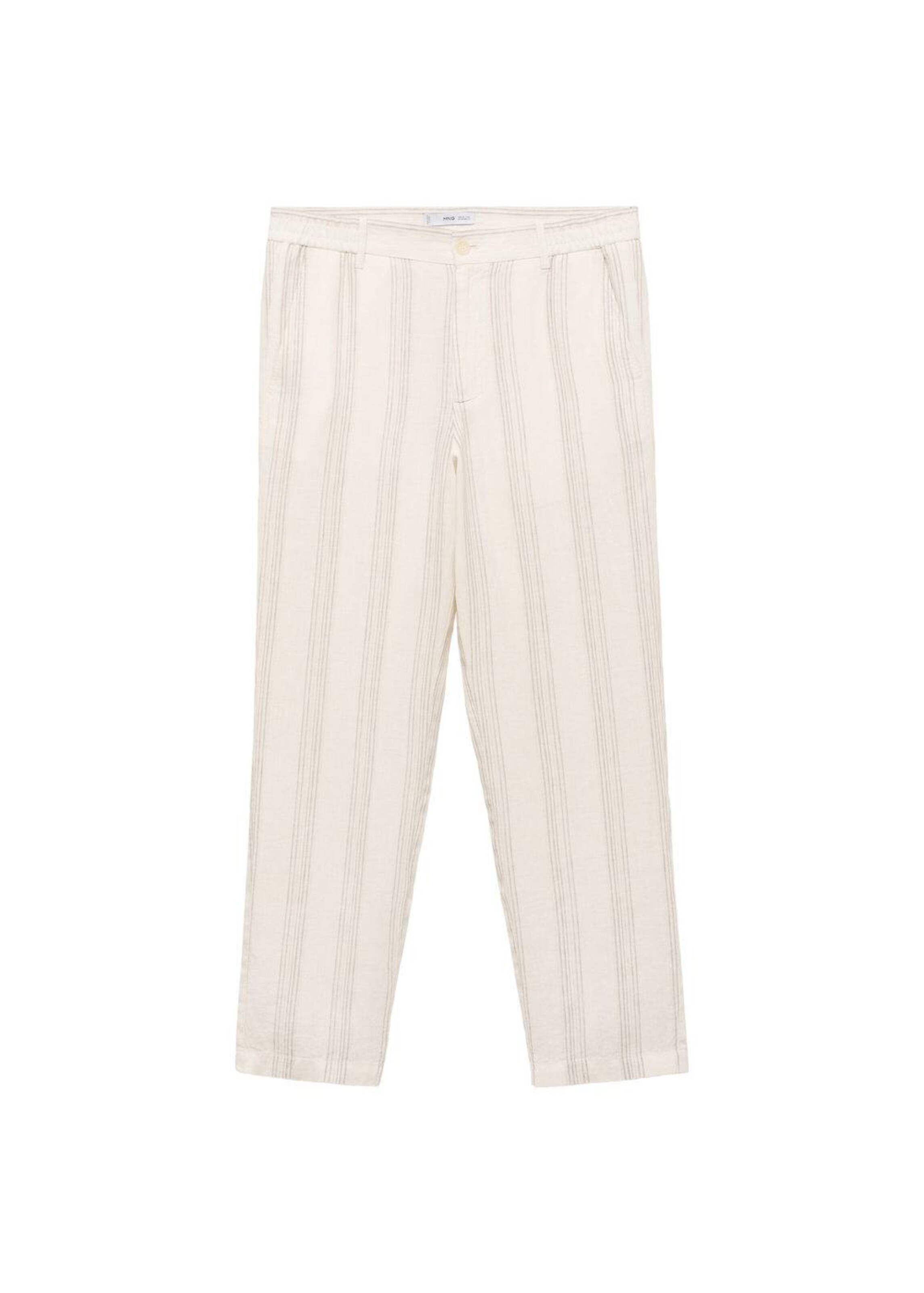 MANGO MAN Hose 'Ibiza' in Weiß: Vorderseite