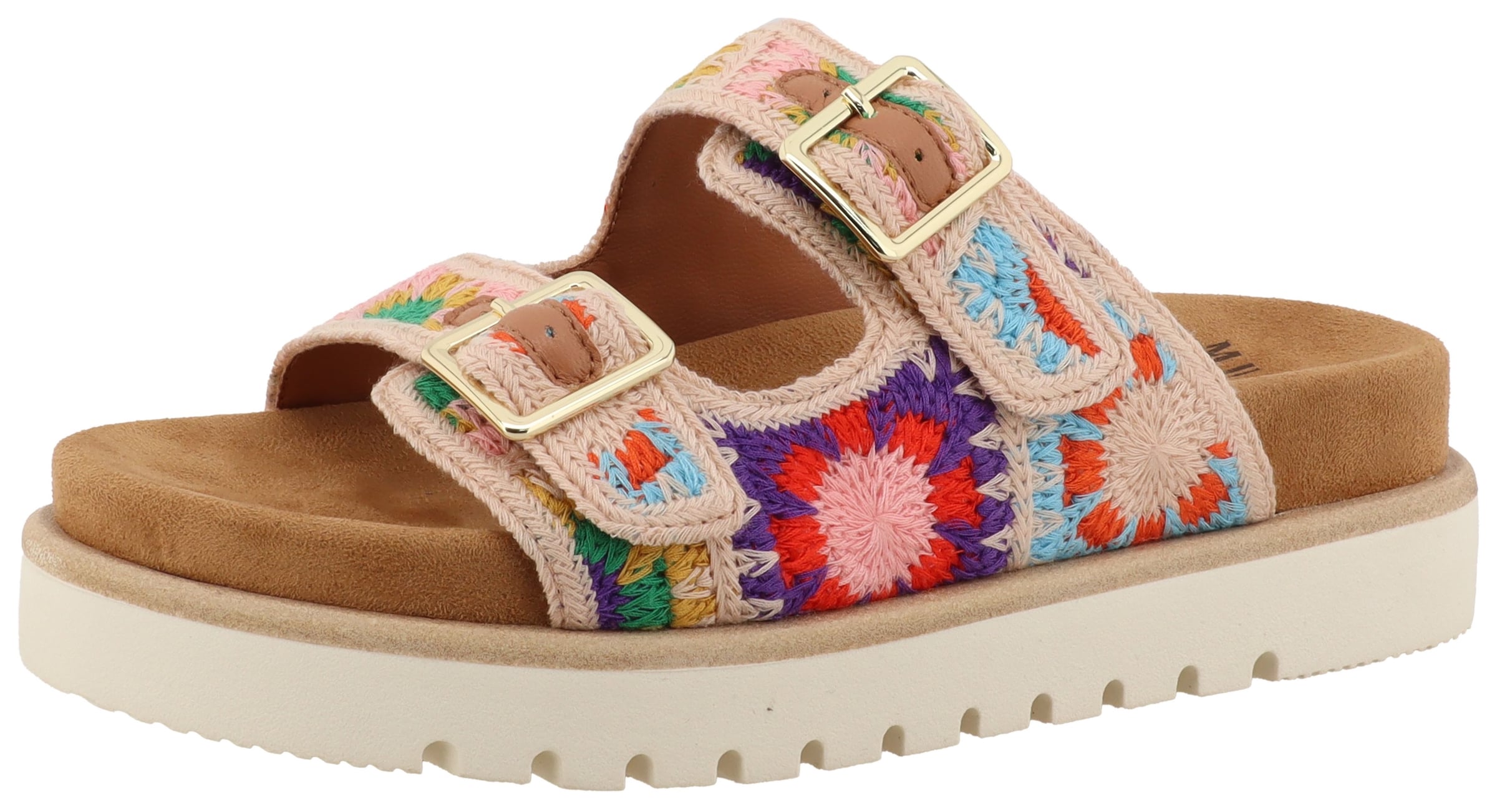 MUSTANG Pantolette in Pink: Vorderseite