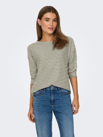 ONLY - Camiseta en verde: frente