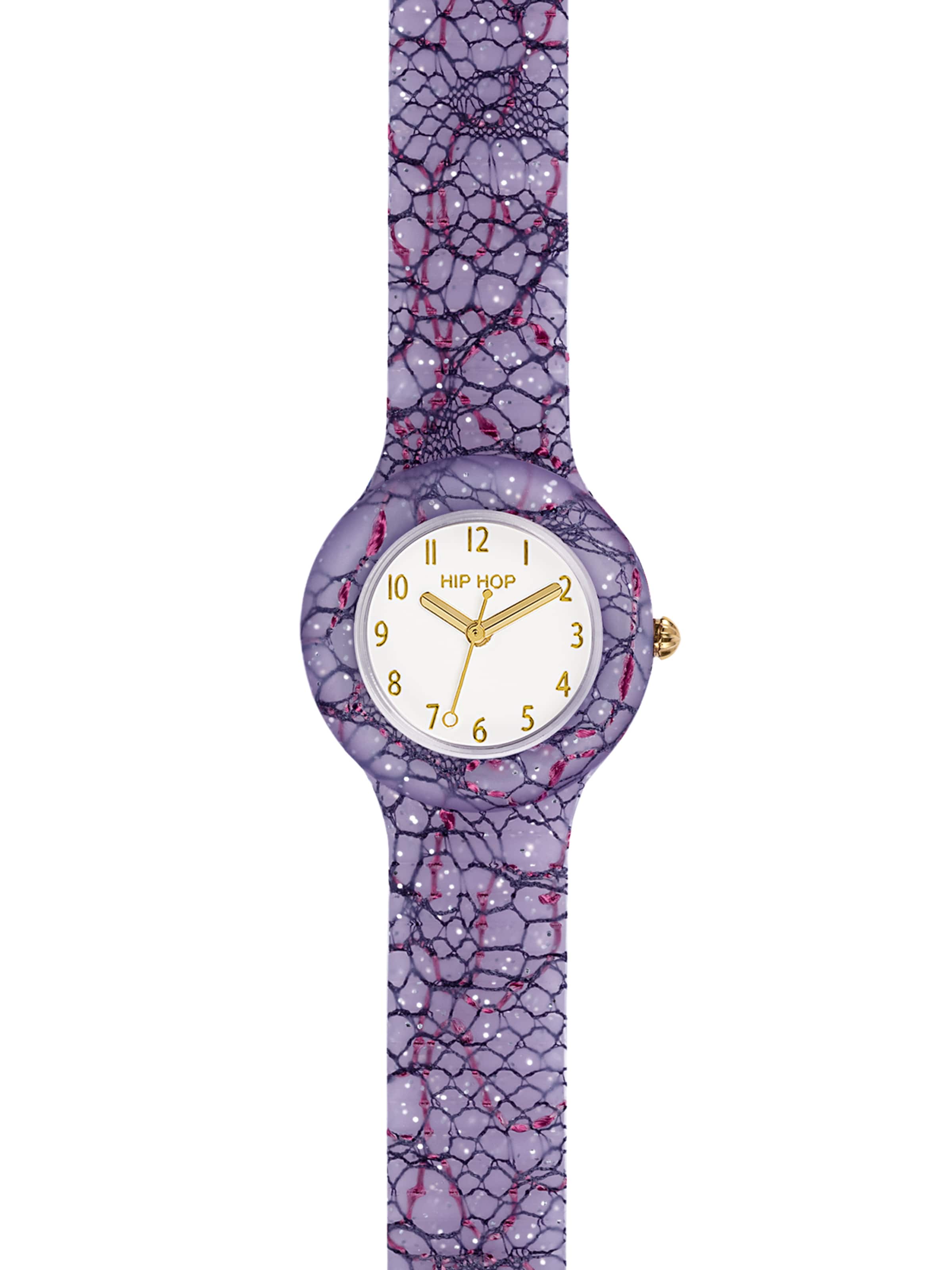 Hip Hop Uhr in Lila