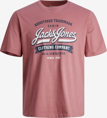 T-Shirt JACK & JONES en rose : devant