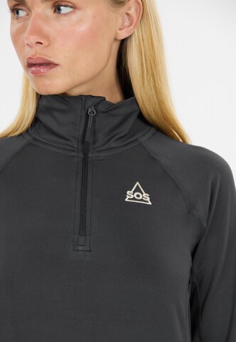 SOS Langarmshirt 'Jasna' in Grau