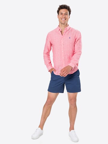 Polo Ralph Lauren Slim Fit Hemd in Pink