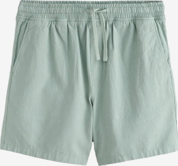 Next - Calças em verde: frente