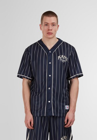 Karl Kani Shirt in Blue: front
