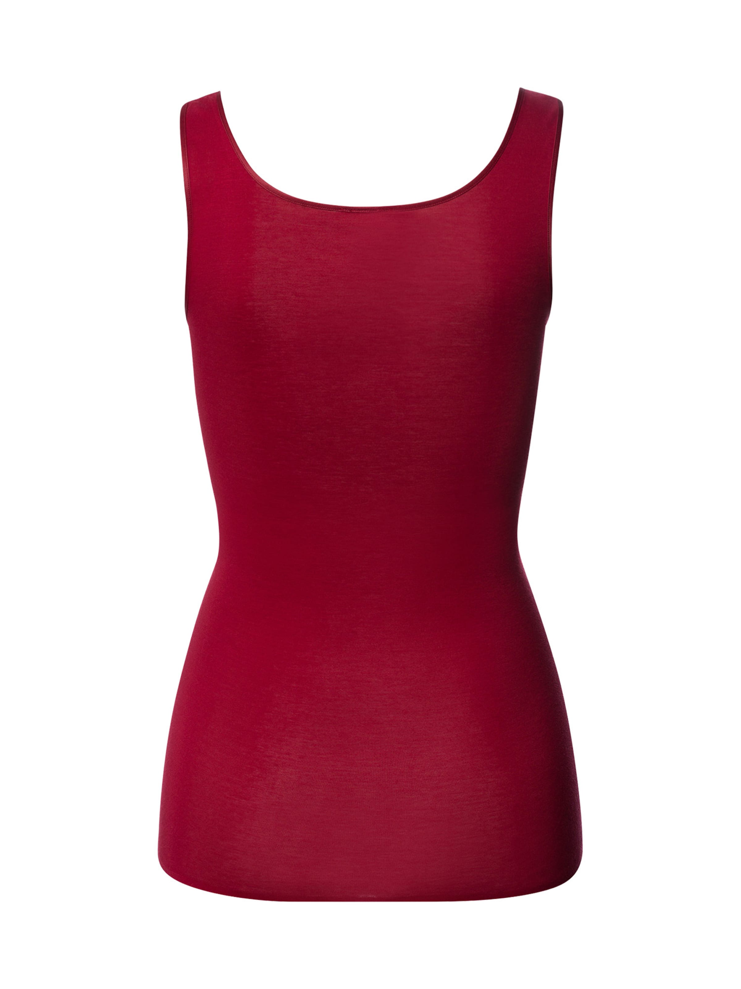 Hanro Top ' Cotton Seamless ' in Red
