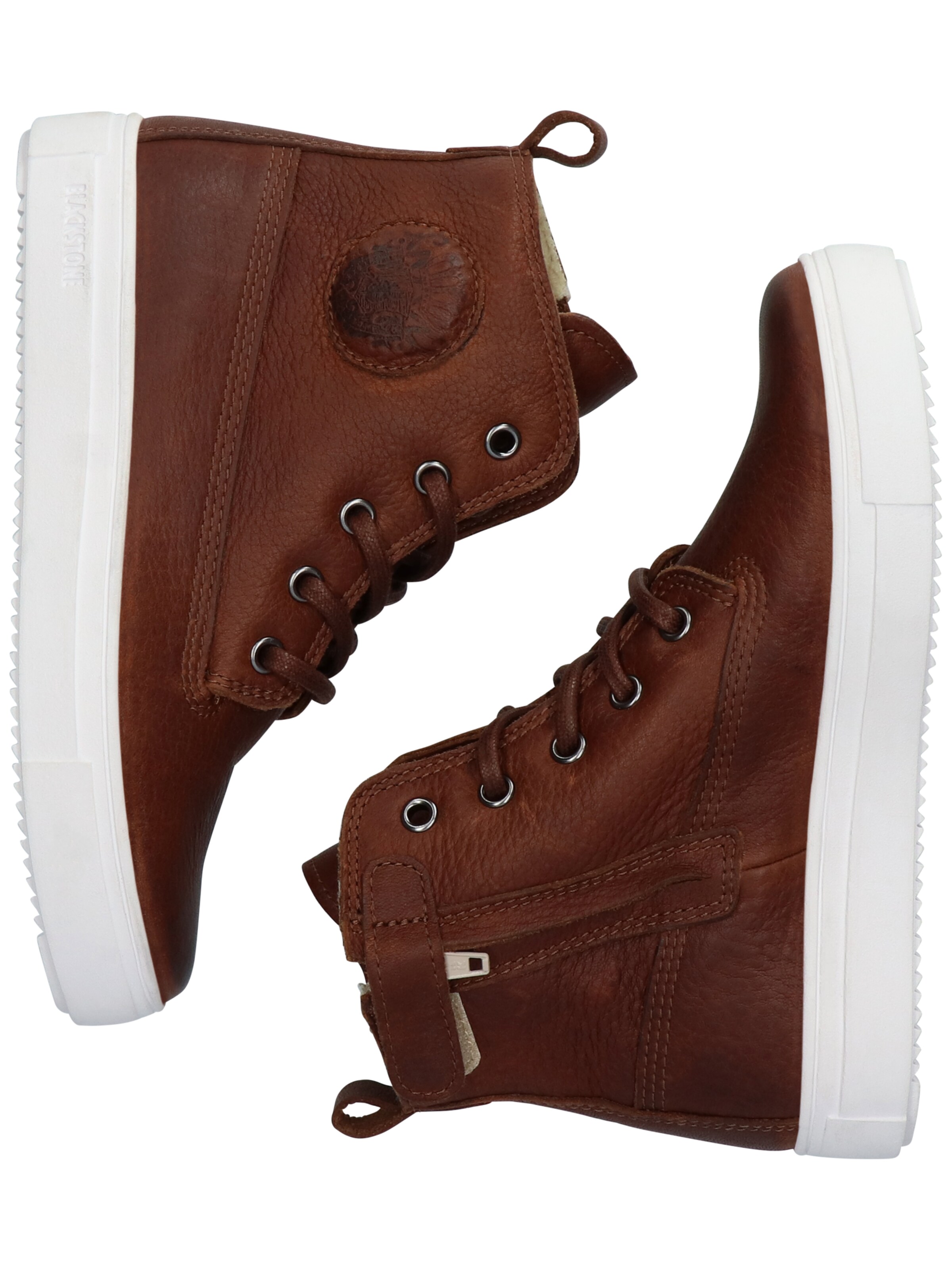 BLACKSTONE Sneaker 'Aspen Pal CK07' i brun